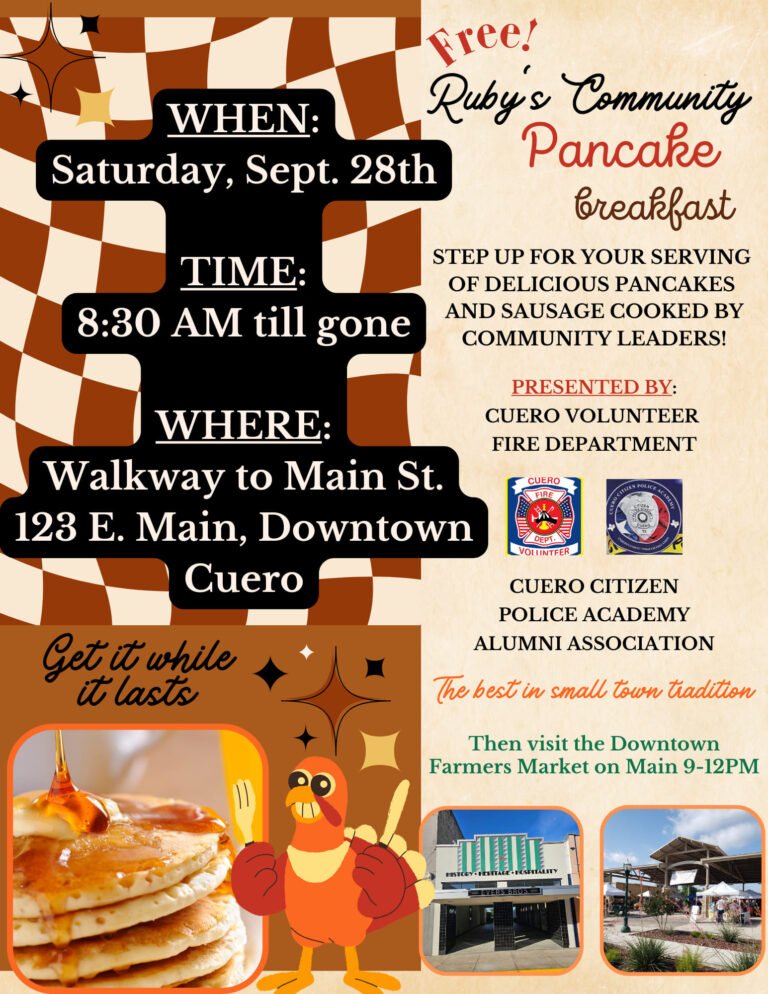 BREAKFAST IS ON US! COMMUNITY PANCAKE BREAKFAST