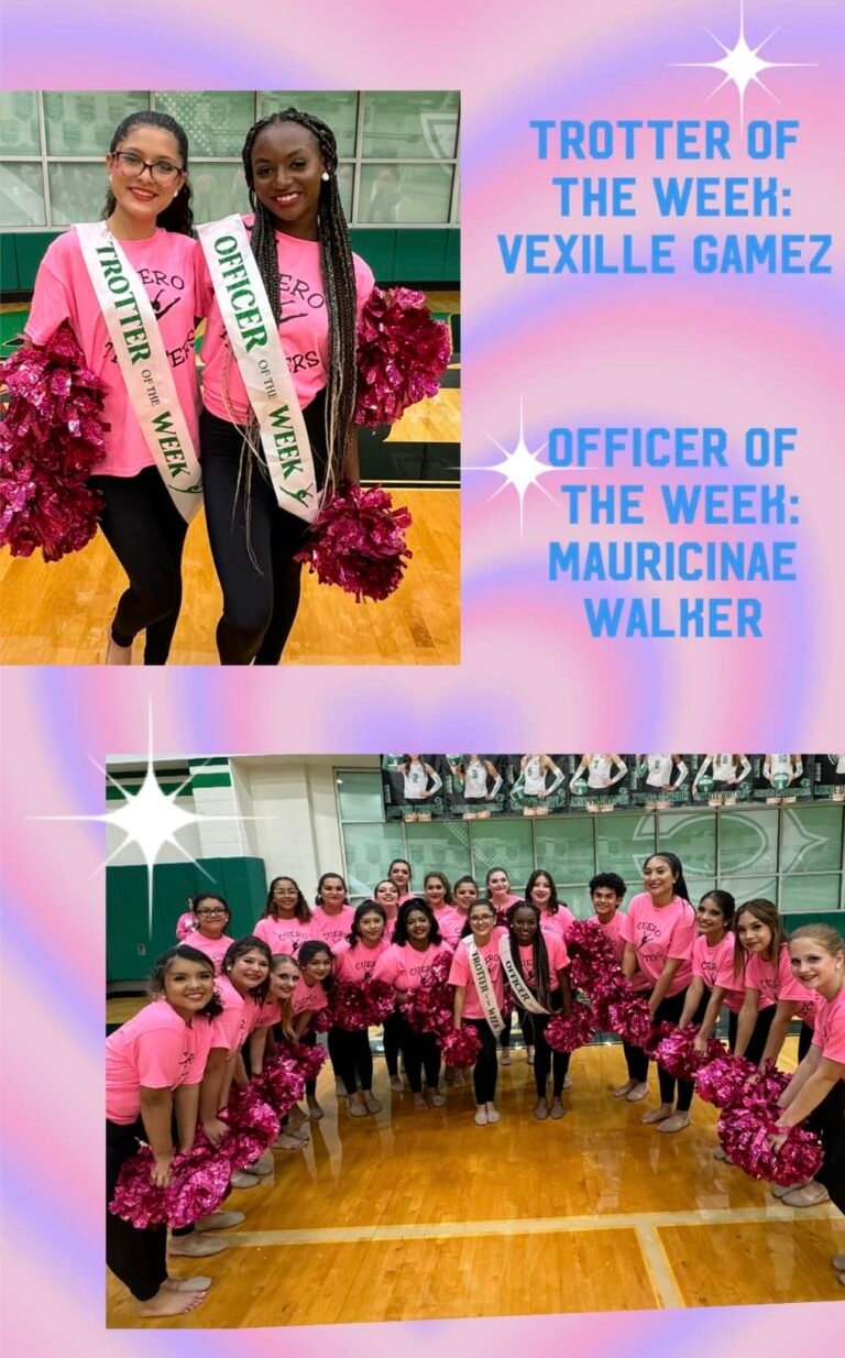 CUERO HIGH SCHOOL TROTTERS DANCE TEAM