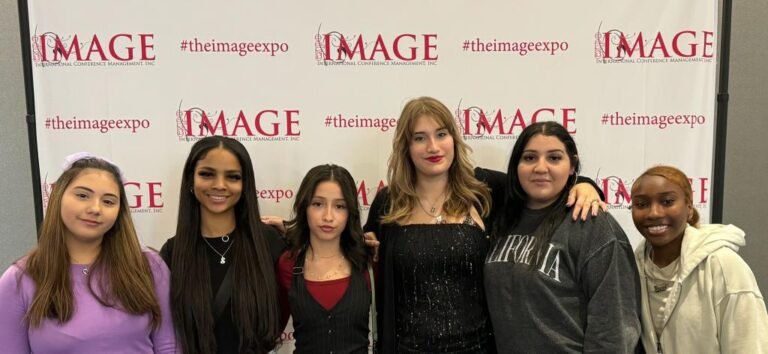 Cuero ISD Cosmetology Class attends The Image Expo in Houston