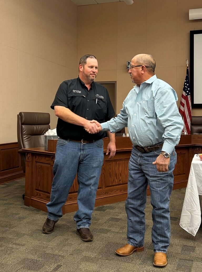 City of Cuero Heavy Equipment Operator Danny Rocha Sr., Retires