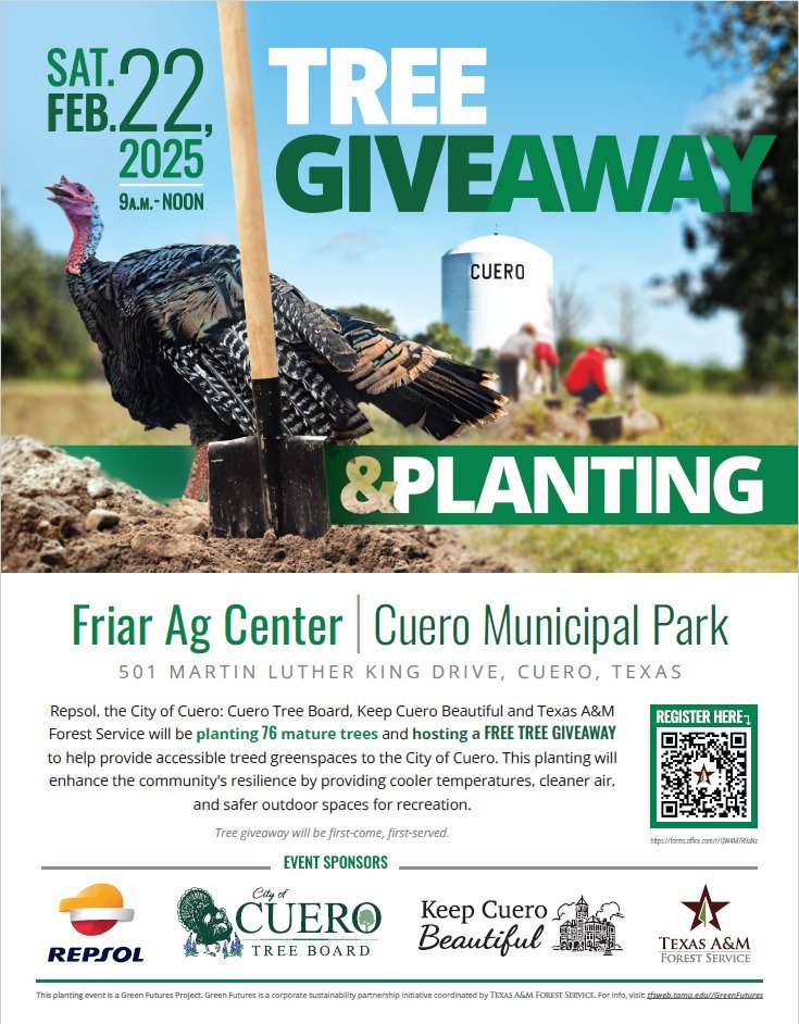 Local Initiative: 76 Trees for a Greener Cuero