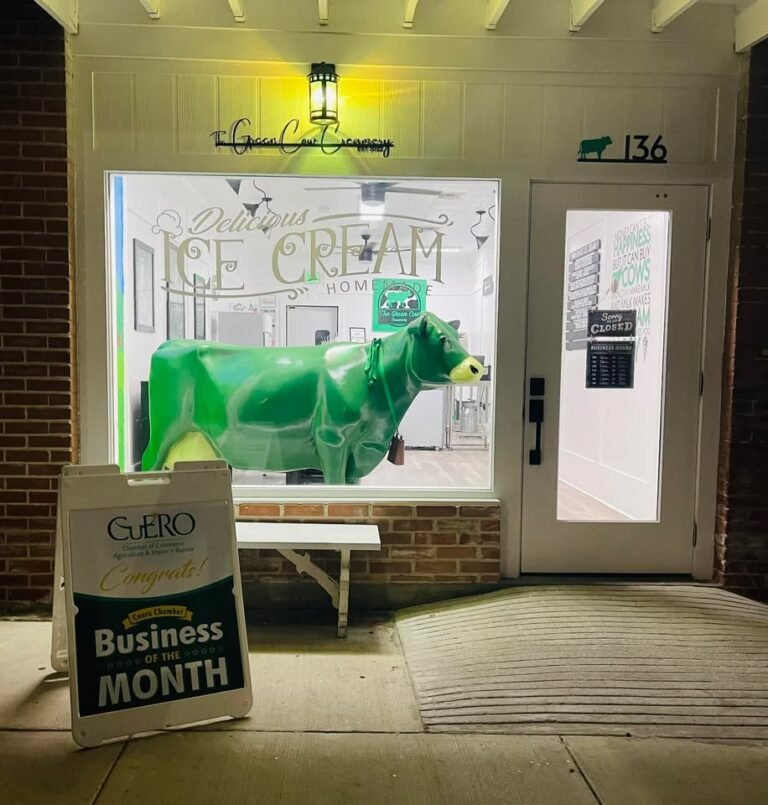 Green Cow Creamery – Cuero Location Announces Closure