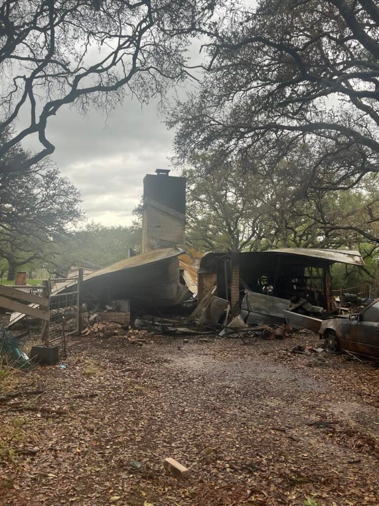 Structure Fire on Lakeside Drive Leaves Home in Ruins