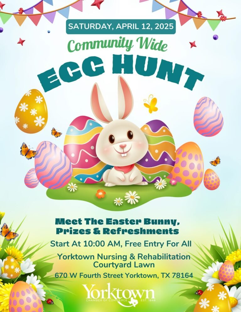 YORKTOWN EASTER EGG HUNT SATURDAY APRIL 12, 2025