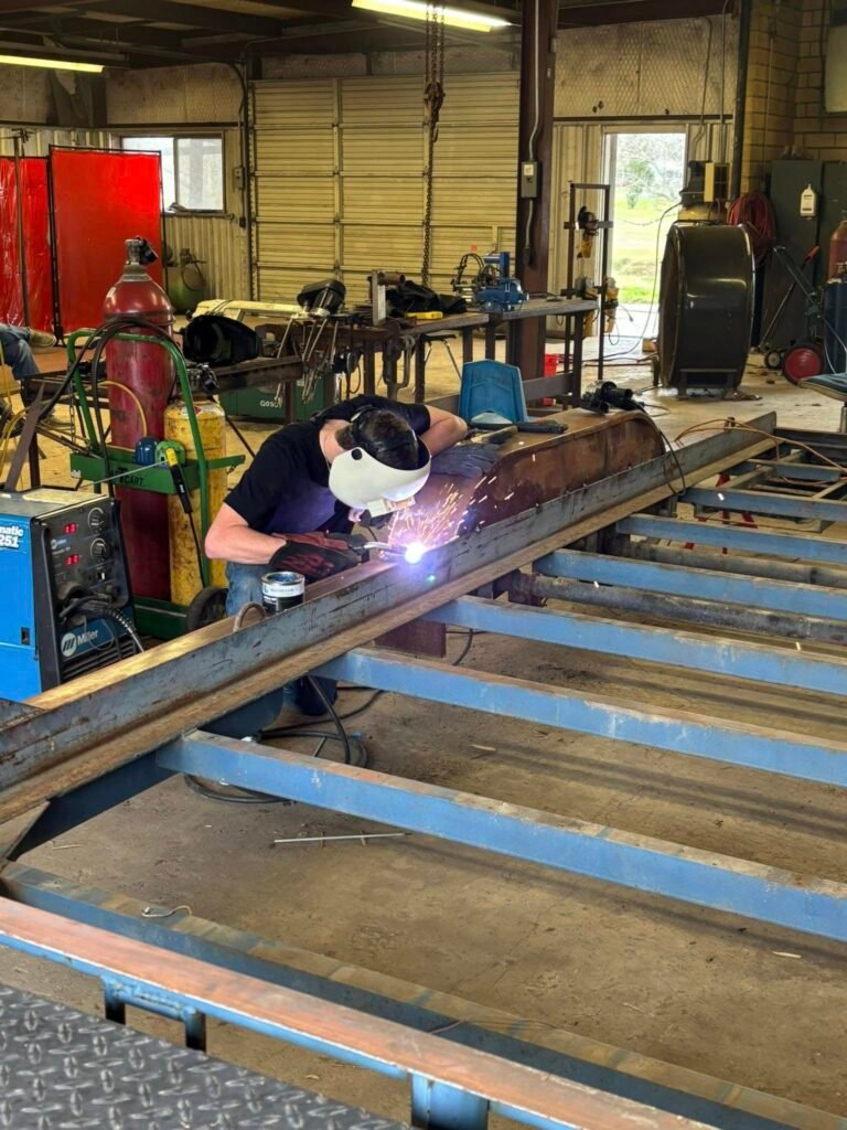 Yorktown FFA Welding Students Showcase Skills Through Trailer Repair Project