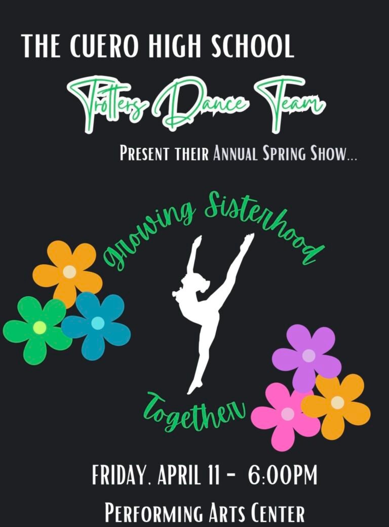 The Cuero ISD Trotter Dance Team Spring Show April 11, 2025 @ 6:00