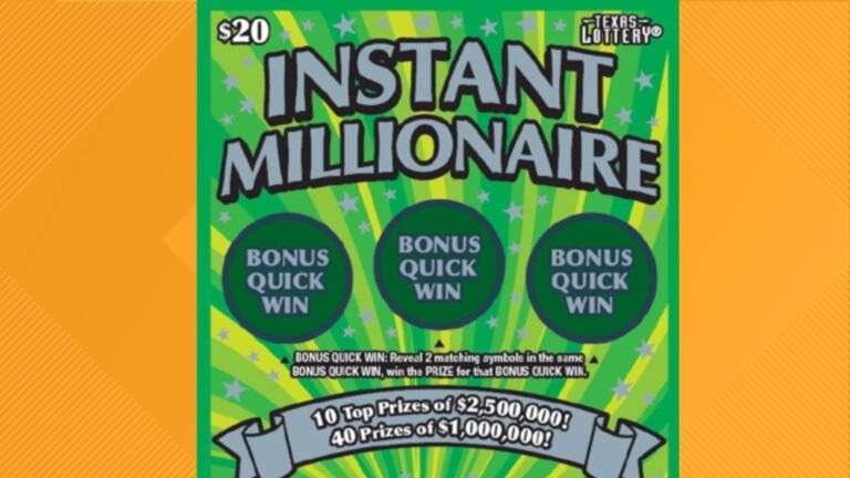 $1 Million Texas Lottery Scratch-Off Ticket Sold in Yoakum