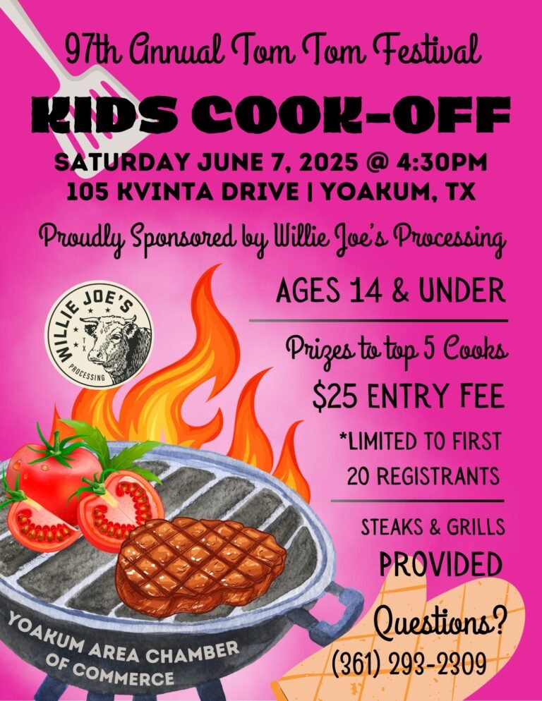 97th Annual Tom Tom Festival KIDS COOK-OFF June 7, 2025