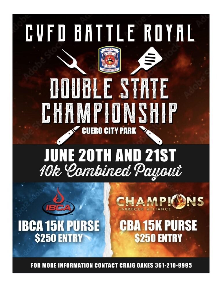 CVFD BATTLE ROYAL – DOUBLE STATE CHAMPIONSHIP JUNE 20TH & JUNE 21, 2025