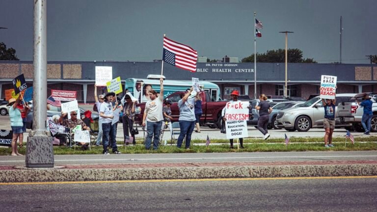 Lavaca & DeWitt County Democratic Women Join No Kings Protest in Victoria