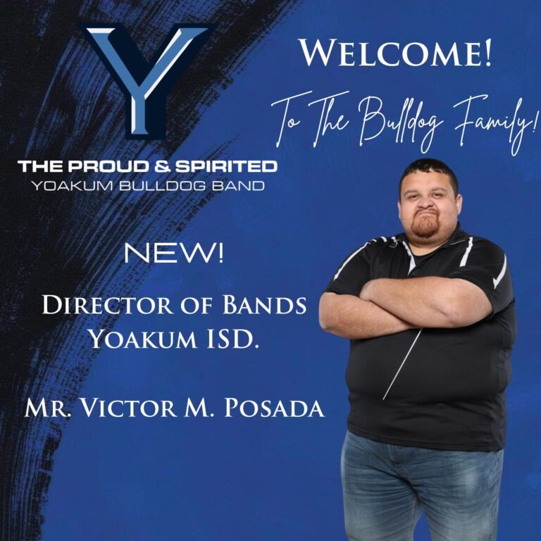 Yoakum ISD welcomes new director of bands