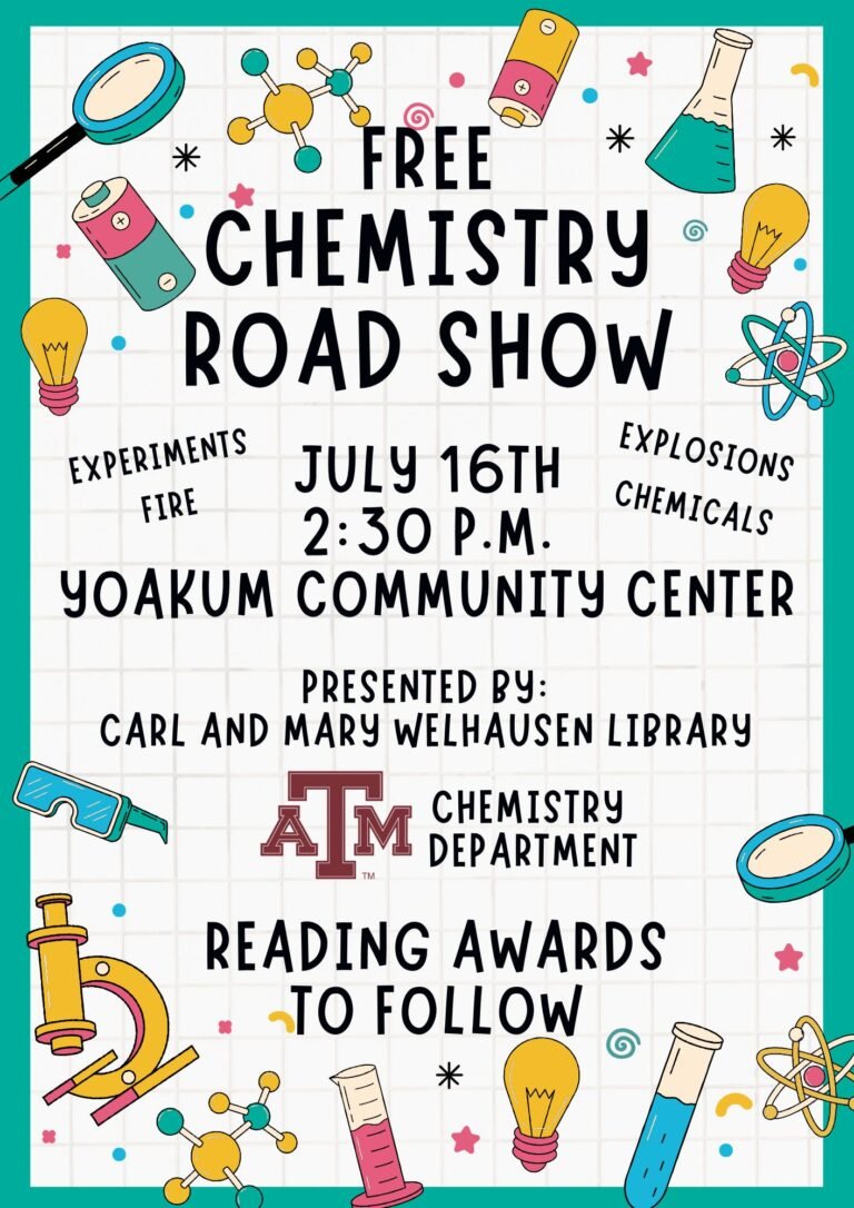 Chemistry Meets Celebration at the Yoakum Community Center