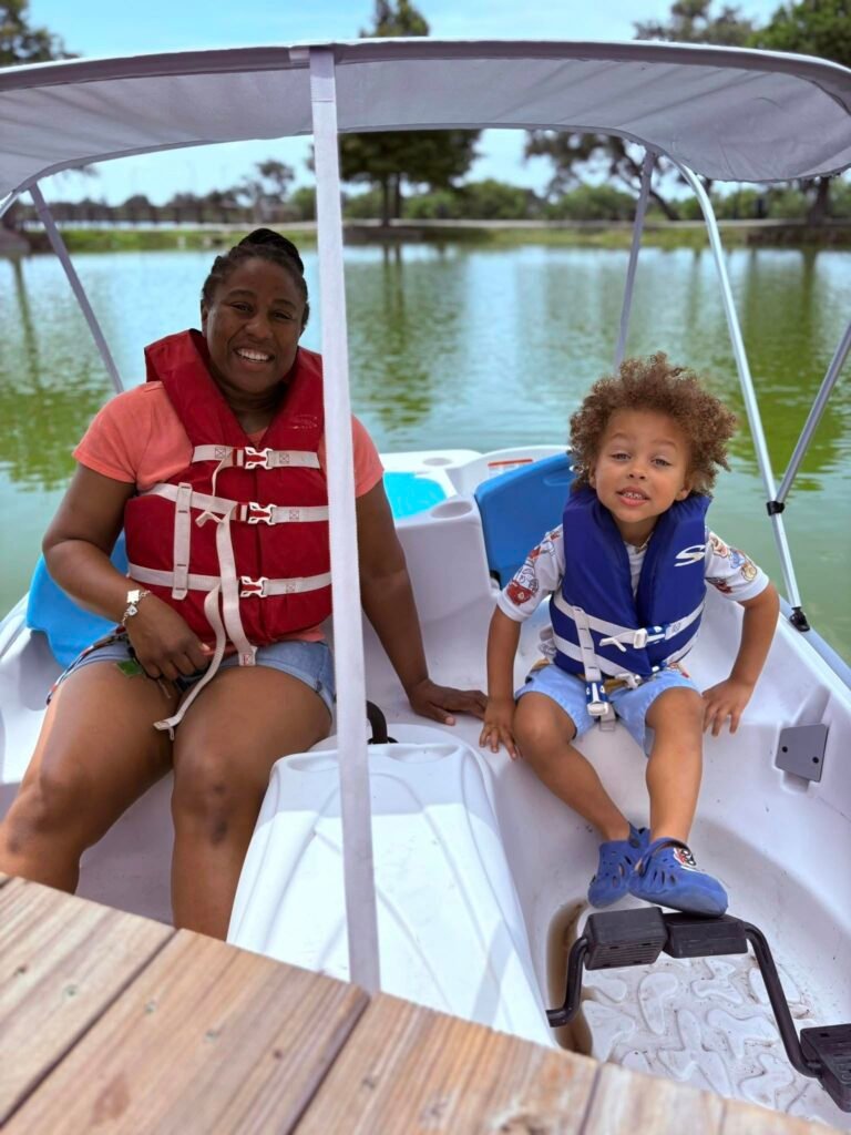 Cuero Community Enjoys Free Paddleboat and Kayak Rentals at the Dock