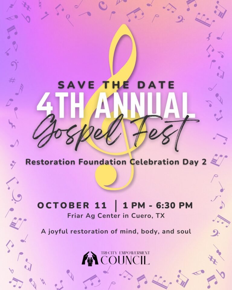 Gospel Fest Returns to Cuero for a Soulful Day of Music and Community