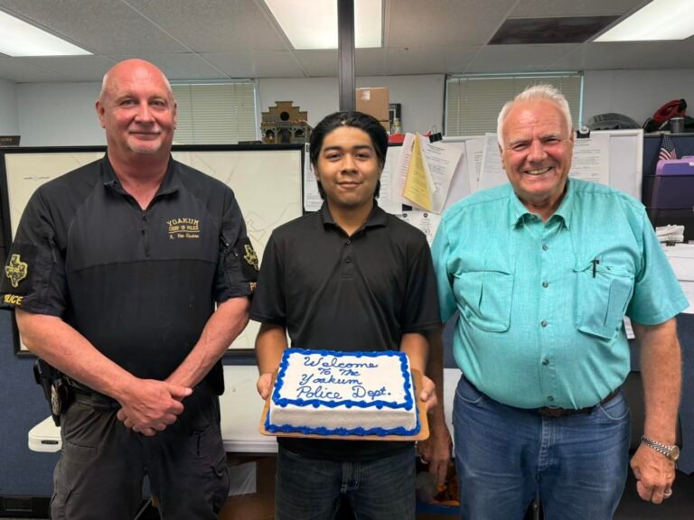 Yoakum Police Department Welcomes New Animal Control Officer Fred Rosales