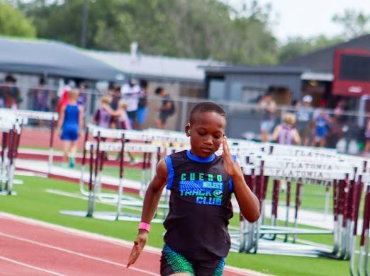 Cuero Select Track Club’s Young Star Heads to College Station