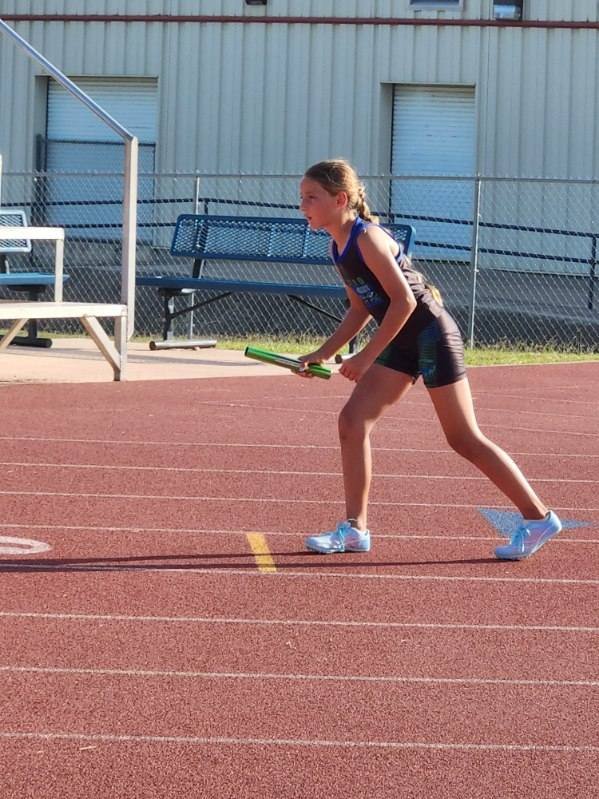 Cuero Select Track Club’s 12U Girls Relay Team Qualifies for State Meet