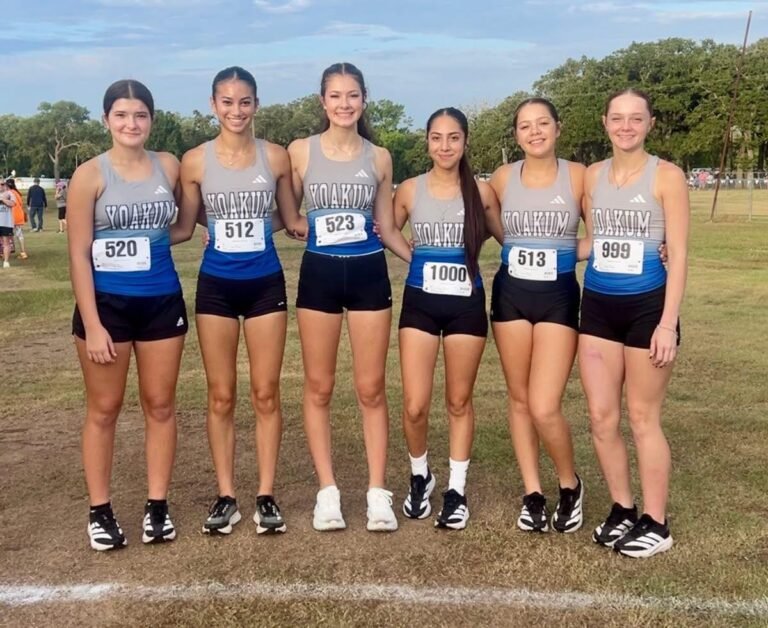 Yoakum Lady Bulldog Cross Country Team