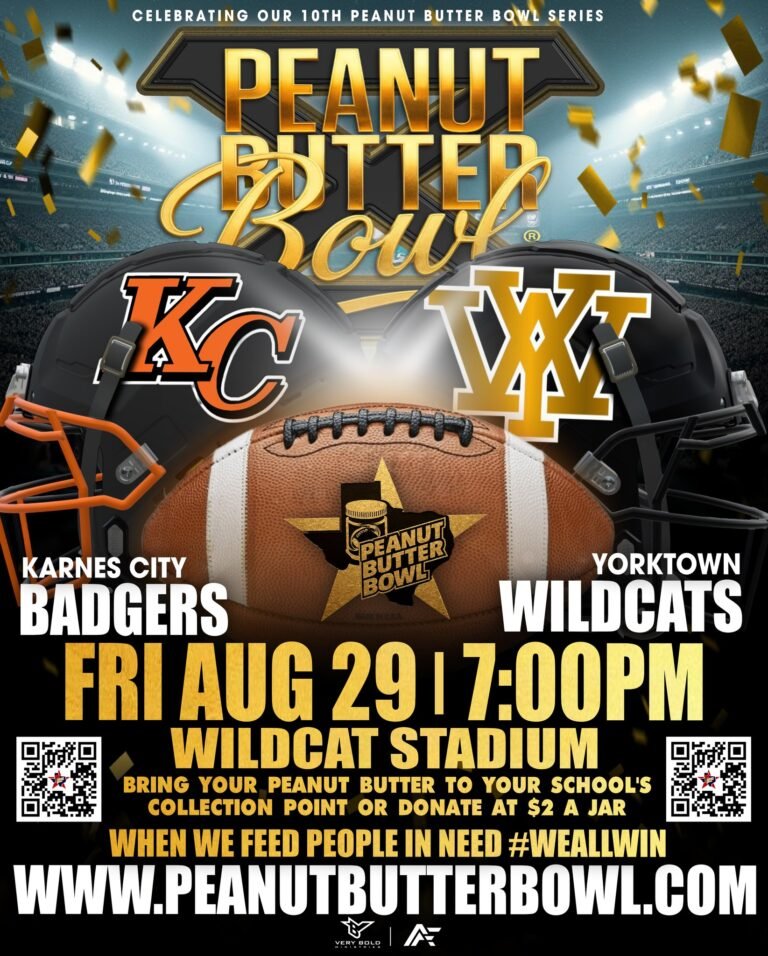 Yorktown Wildcats Join the Peanut Butter Bowl® to Tackle Hunger Locally