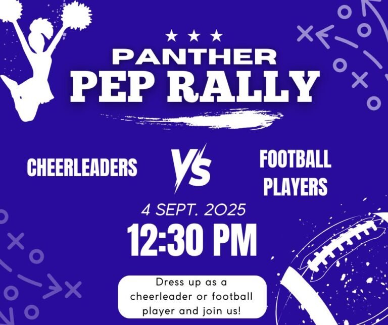 🐾 Panthers Kick Off September with Pep Rally Showdown and Game Day Action