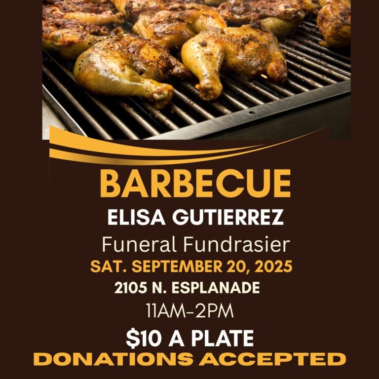 FUNERAL FUNDRAISER SCHEDULED FOR ELISA GUTIERREZ