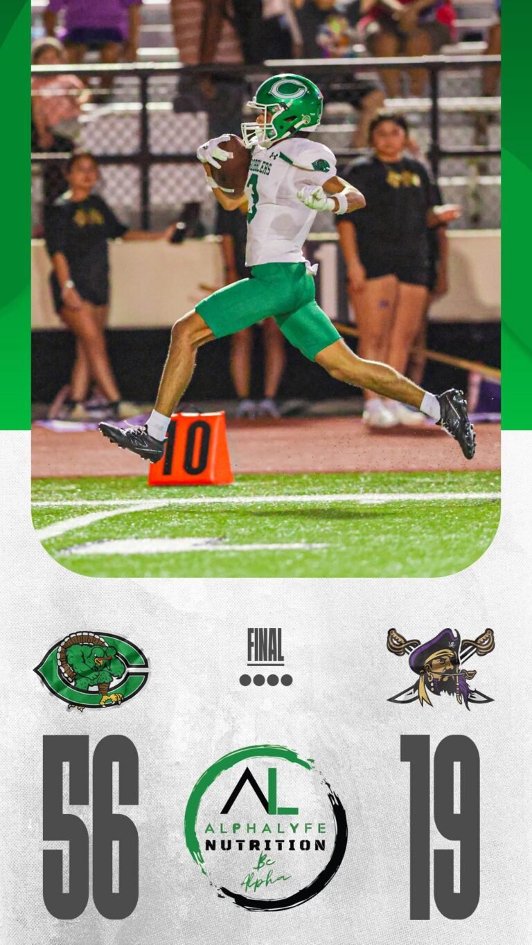 Cuero Overpowers Miller 56–19: A Road Win Built on Grit, Precision, and Purpose