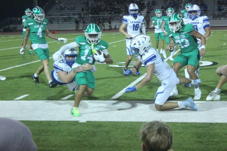 Cuero Gobblers Deliver for the Crowd, Defeat La Vernia 49–41