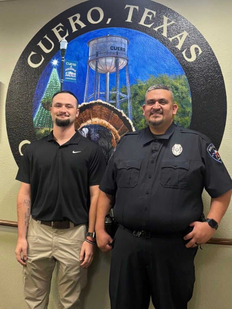 Cuero Police Department Welcomes Two New Members