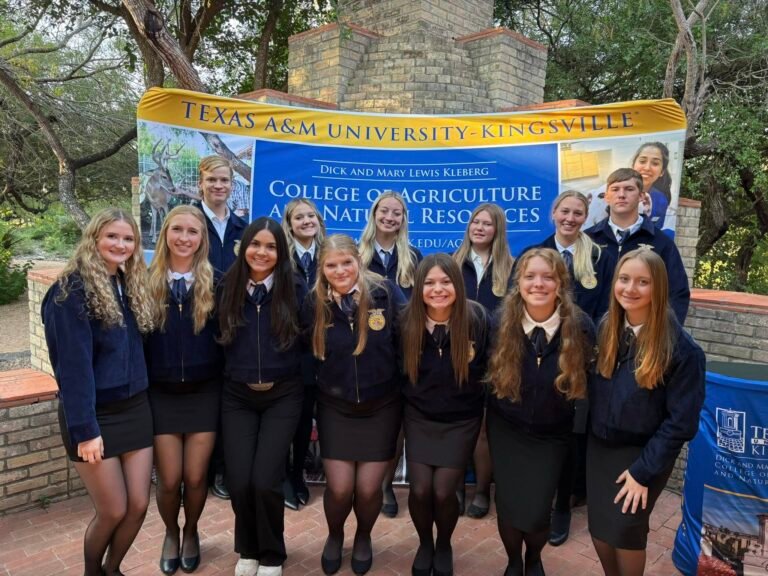 Yorktown FFA Members Earn Top Honors at TAMU–Kingsville LDE Contest