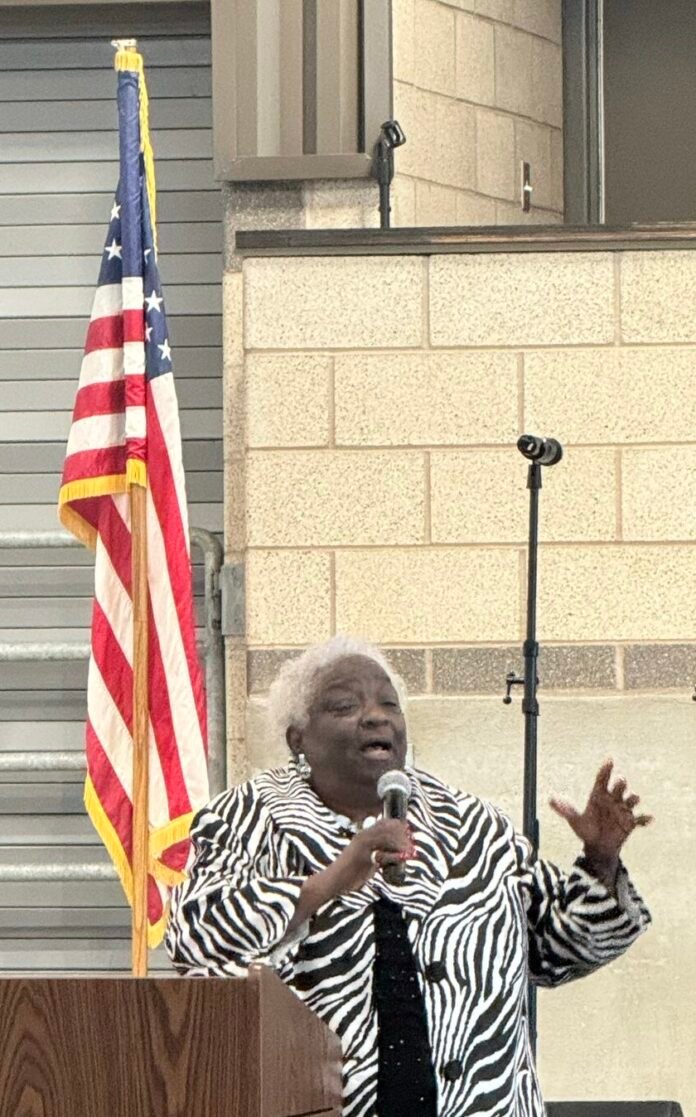 Viola Holman at the Gospel Fest