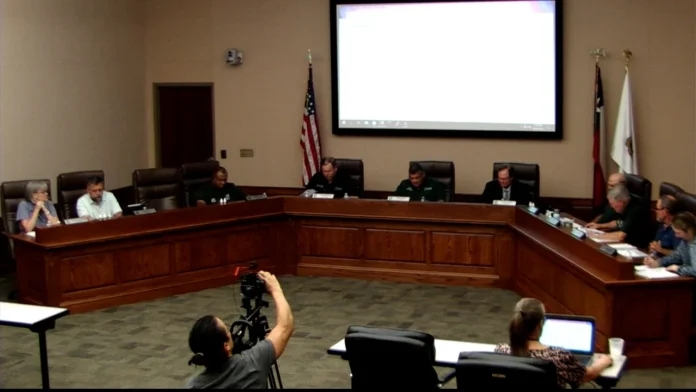 city council meeting