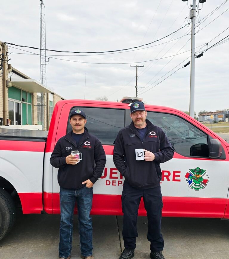 Cuero Fire Department Welcomes Two New Members