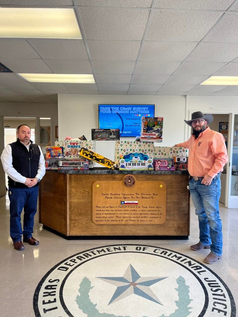 Stevenson Unit Staff Brighten Holidays with Generous Donation to Deputy Santa Program