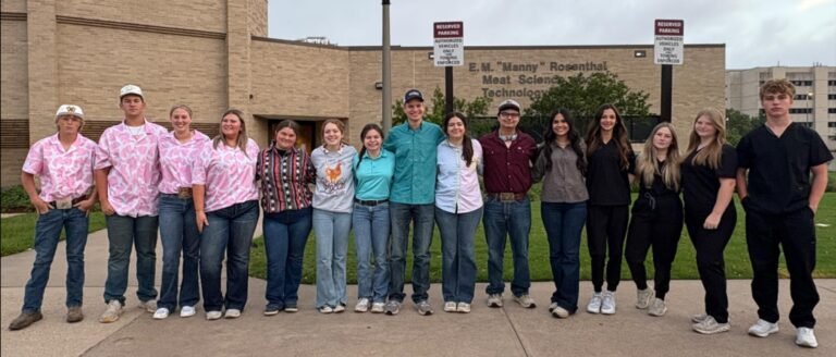 Yorktown FFA CDE Teams Compete at Area XI Contest in College Station