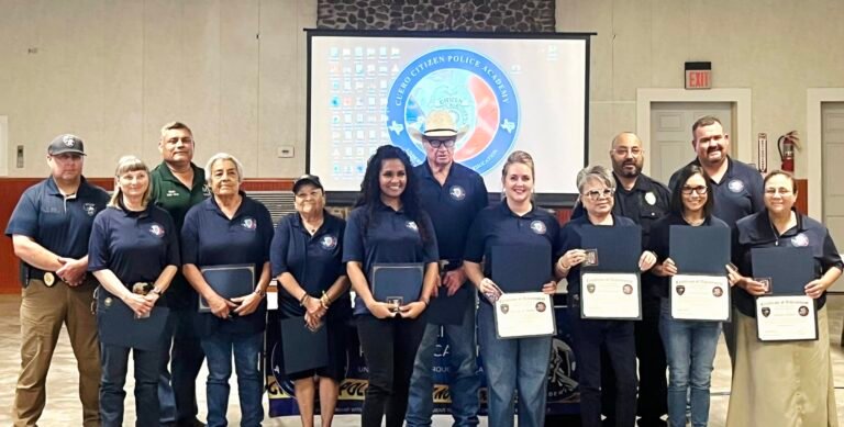 Cuero Citizen Police Academy Holds Graduation for Its 2026 Class