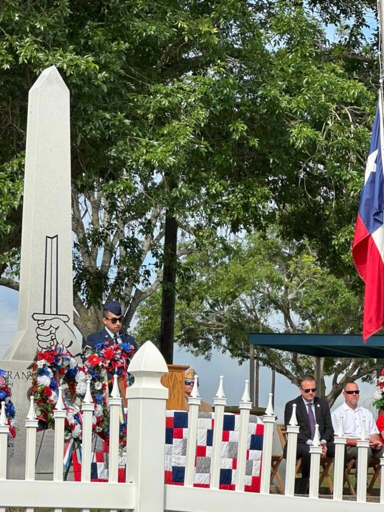 Congressman Cloud, RWOYA, Scouts Join Yoakum Ceremony Honoring the Fallen