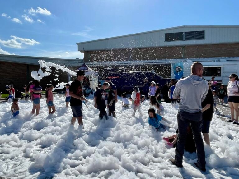 Cuero ISD Kicks Off Summer with Foam Party Fun