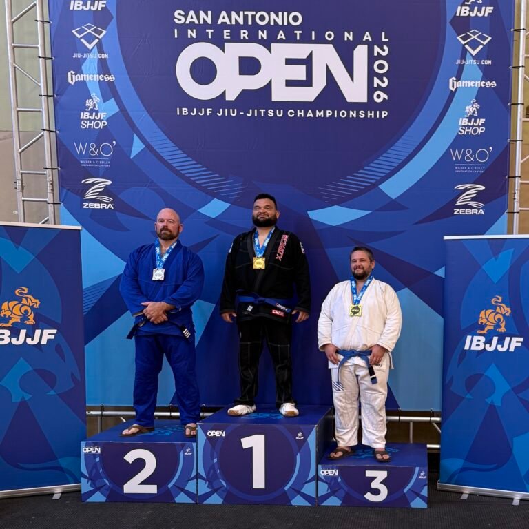 Coach Josh Spivey Represents Cuero With Heart at the IBJJF San Antonio Open