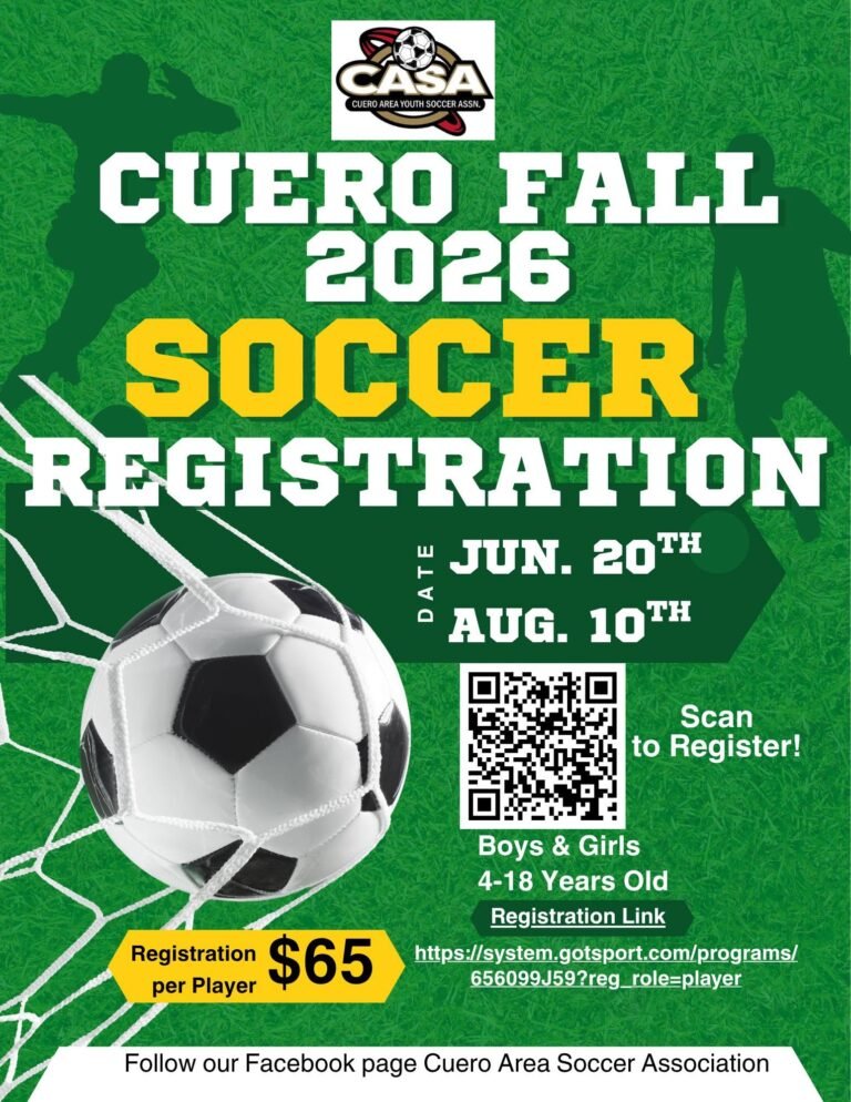 Soccer 2026 Registration Now Open!