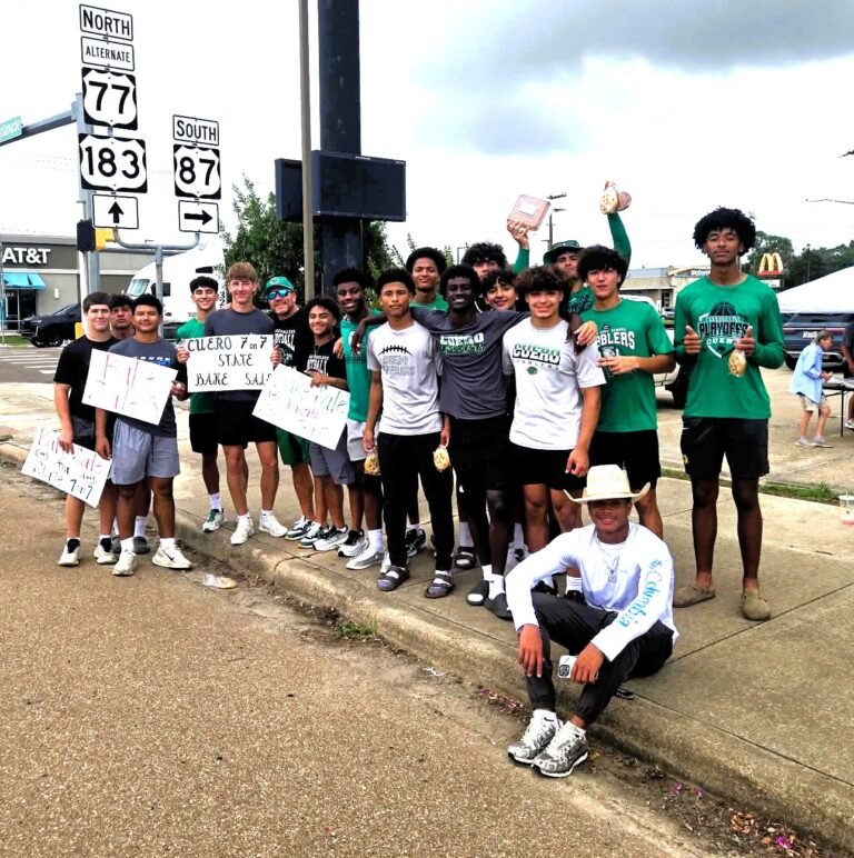 Cuero Gobbler Boys 7‑on‑7 Thank Community for Bake Sale Support