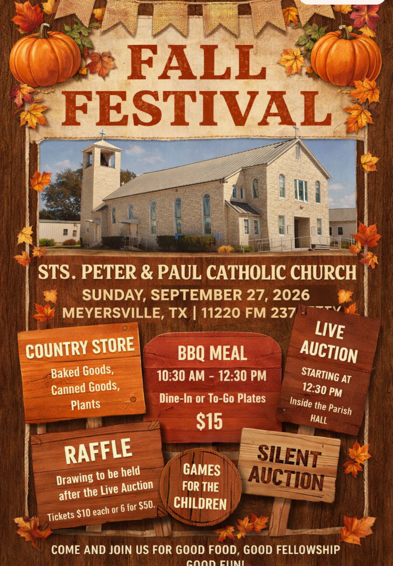 Fall Festival Returns to Meyersville With Food, Fellowship, and Community Traditions